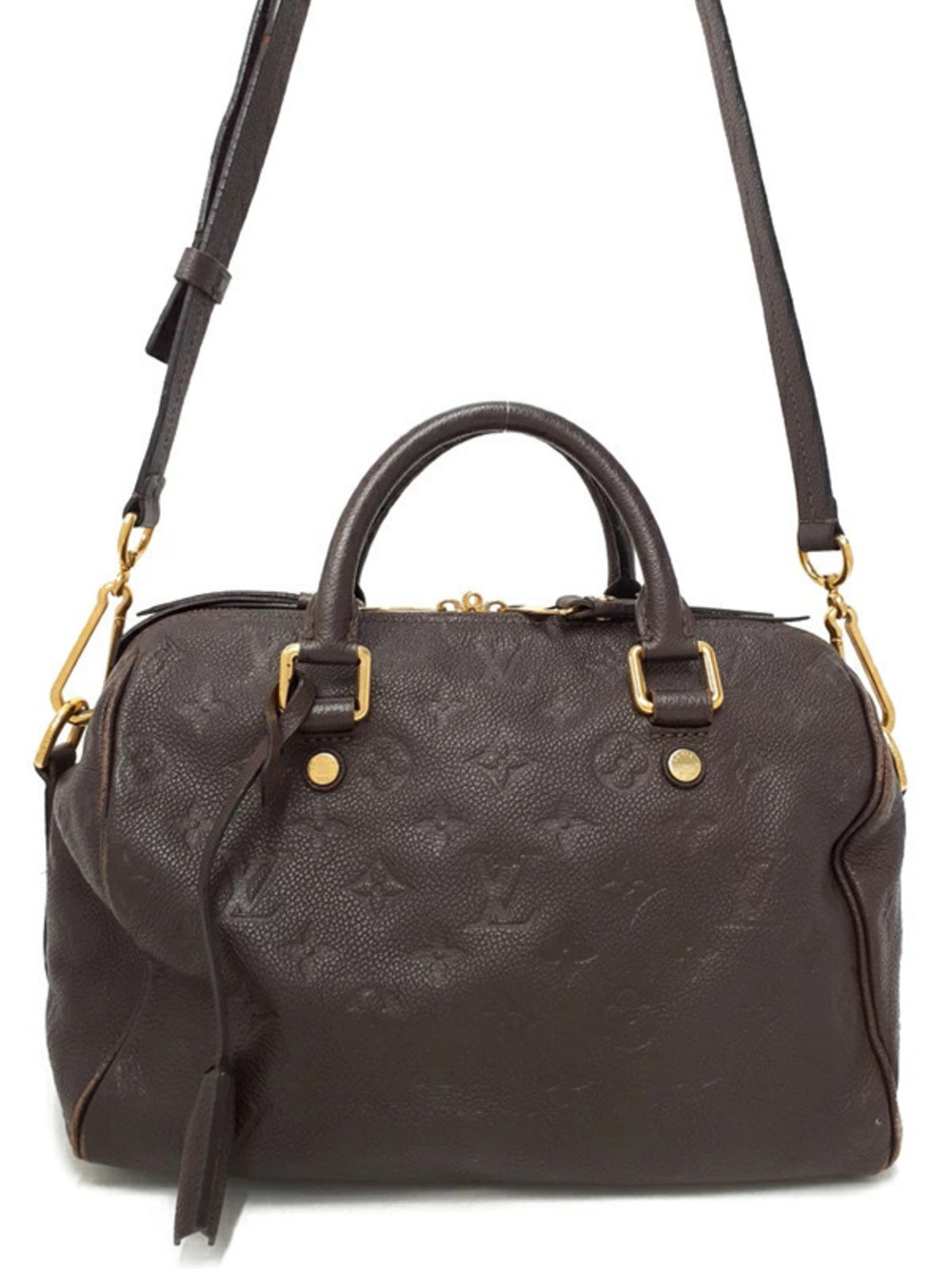 Louis Vuitton Monogram Empreinte Speedy Bandouliere Bag